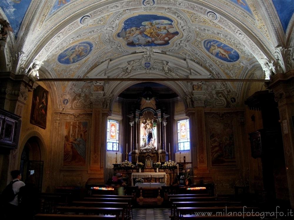 Ossuccio (Como, Italy) - Interior of the Sanctuary of Ossuccio